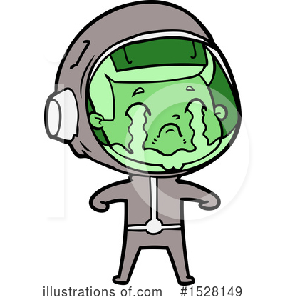 Royalty-Free (RF) Astronaut Clipart Illustration by lineartestpilot - Stock Sample #1528149