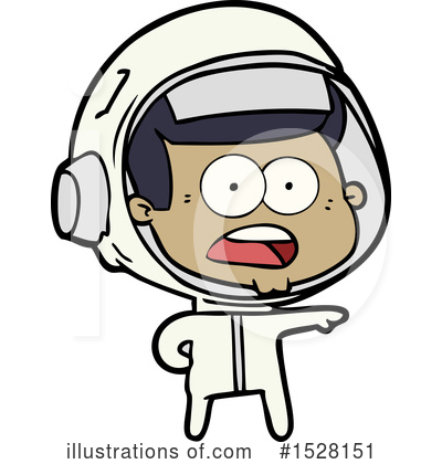 Royalty-Free (RF) Astronaut Clipart Illustration by lineartestpilot - Stock Sample #1528151