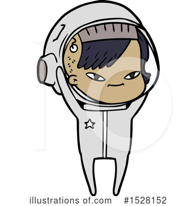 Royalty-Free (RF) Astronaut Clipart Illustration by lineartestpilot - Stock Sample #1528152
