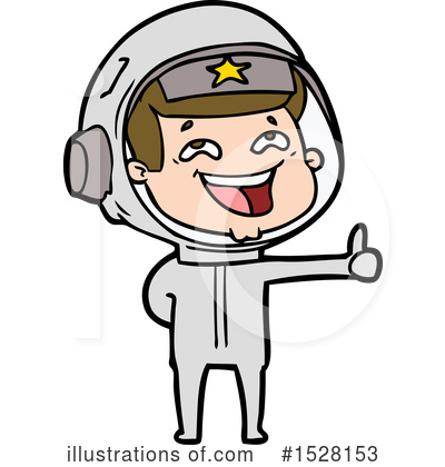 Royalty-Free (RF) Astronaut Clipart Illustration by lineartestpilot - Stock Sample #1528153