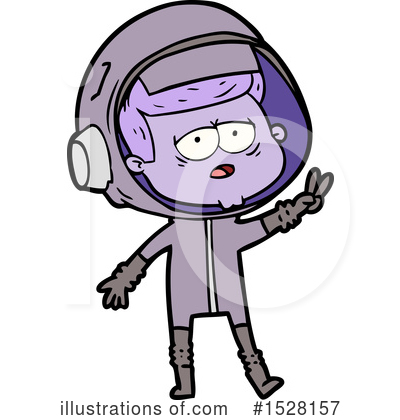 Royalty-Free (RF) Astronaut Clipart Illustration by lineartestpilot - Stock Sample #1528157