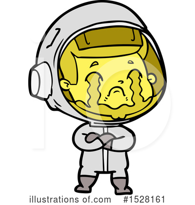 Royalty-Free (RF) Astronaut Clipart Illustration by lineartestpilot - Stock Sample #1528161