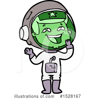 Royalty-Free (RF) Astronaut Clipart Illustration by lineartestpilot - Stock Sample #1528167
