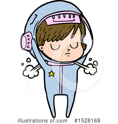 Royalty-Free (RF) Astronaut Clipart Illustration by lineartestpilot - Stock Sample #1528168