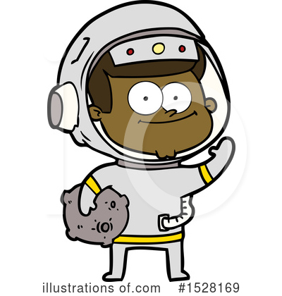 Royalty-Free (RF) Astronaut Clipart Illustration by lineartestpilot - Stock Sample #1528169