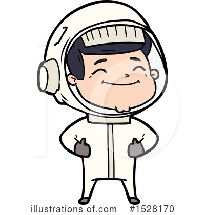 Royalty-Free (RF) Astronaut Clipart Illustration by lineartestpilot - Stock Sample #1528170