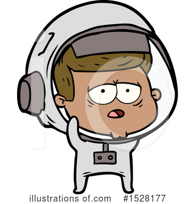 Royalty-Free (RF) Astronaut Clipart Illustration by lineartestpilot - Stock Sample #1528177