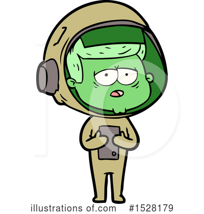 Royalty-Free (RF) Astronaut Clipart Illustration by lineartestpilot - Stock Sample #1528179
