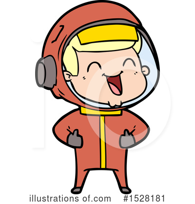 Royalty-Free (RF) Astronaut Clipart Illustration by lineartestpilot - Stock Sample #1528181
