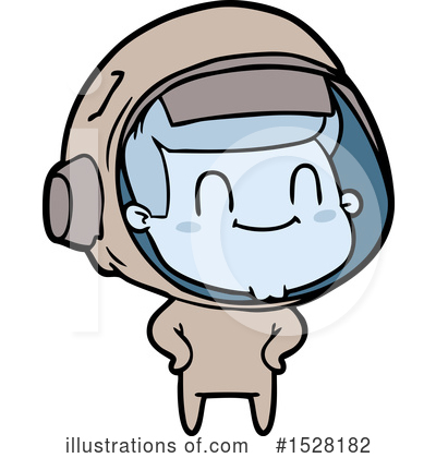 Royalty-Free (RF) Astronaut Clipart Illustration by lineartestpilot - Stock Sample #1528182