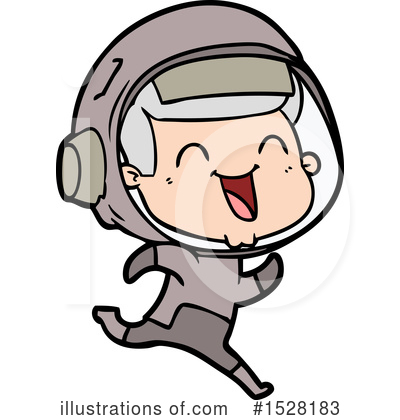 Royalty-Free (RF) Astronaut Clipart Illustration by lineartestpilot - Stock Sample #1528183