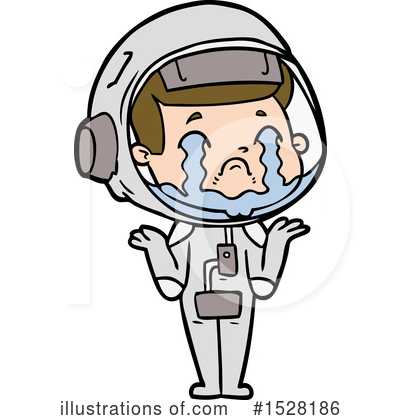 Royalty-Free (RF) Astronaut Clipart Illustration by lineartestpilot - Stock Sample #1528186