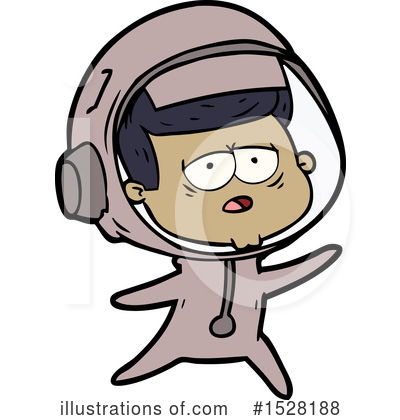 Royalty-Free (RF) Astronaut Clipart Illustration by lineartestpilot - Stock Sample #1528188