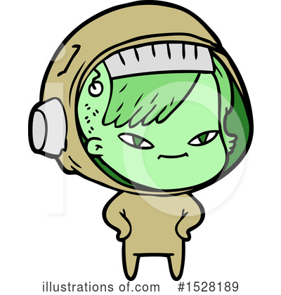Royalty-Free (RF) Astronaut Clipart Illustration by lineartestpilot - Stock Sample #1528189