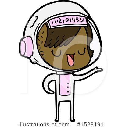 Royalty-Free (RF) Astronaut Clipart Illustration by lineartestpilot - Stock Sample #1528191