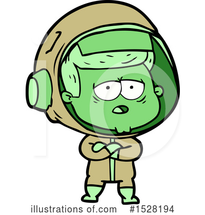 Royalty-Free (RF) Astronaut Clipart Illustration by lineartestpilot - Stock Sample #1528194
