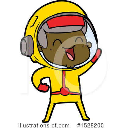 Royalty-Free (RF) Astronaut Clipart Illustration by lineartestpilot - Stock Sample #1528200