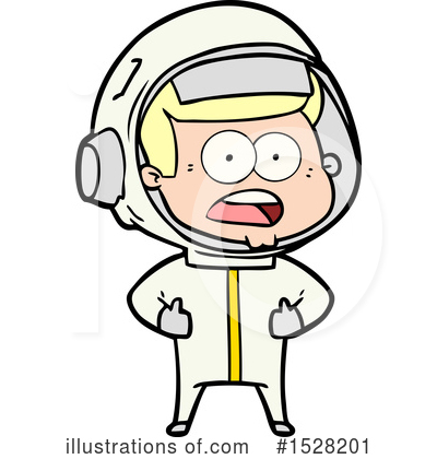 Royalty-Free (RF) Astronaut Clipart Illustration by lineartestpilot - Stock Sample #1528201