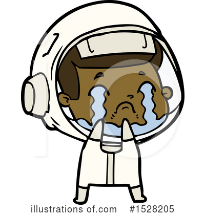 Royalty-Free (RF) Astronaut Clipart Illustration by lineartestpilot - Stock Sample #1528205