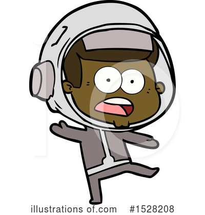 Royalty-Free (RF) Astronaut Clipart Illustration by lineartestpilot - Stock Sample #1528208
