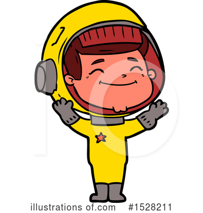 Royalty-Free (RF) Astronaut Clipart Illustration by lineartestpilot - Stock Sample #1528211