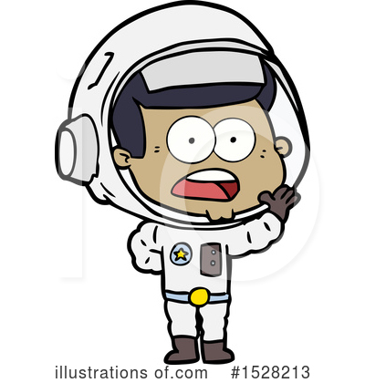 Royalty-Free (RF) Astronaut Clipart Illustration by lineartestpilot - Stock Sample #1528213