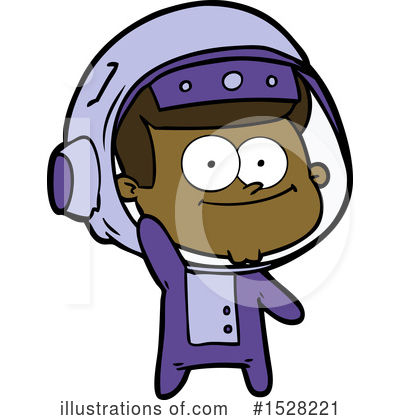 Royalty-Free (RF) Astronaut Clipart Illustration by lineartestpilot - Stock Sample #1528221