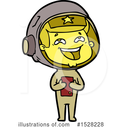 Royalty-Free (RF) Astronaut Clipart Illustration by lineartestpilot - Stock Sample #1528228