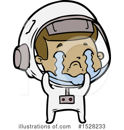 Royalty-Free (RF) Astronaut Clipart Illustration by lineartestpilot - Stock Sample #1528233