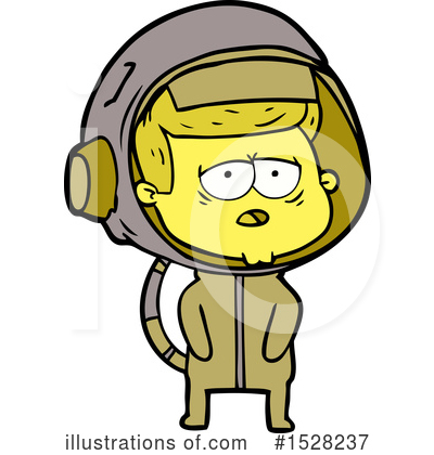 Royalty-Free (RF) Astronaut Clipart Illustration by lineartestpilot - Stock Sample #1528237