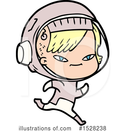 Royalty-Free (RF) Astronaut Clipart Illustration by lineartestpilot - Stock Sample #1528238