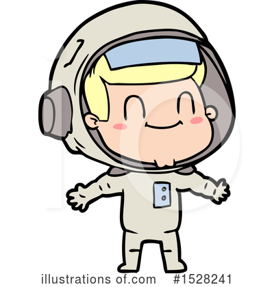Royalty-Free (RF) Astronaut Clipart Illustration by lineartestpilot - Stock Sample #1528241