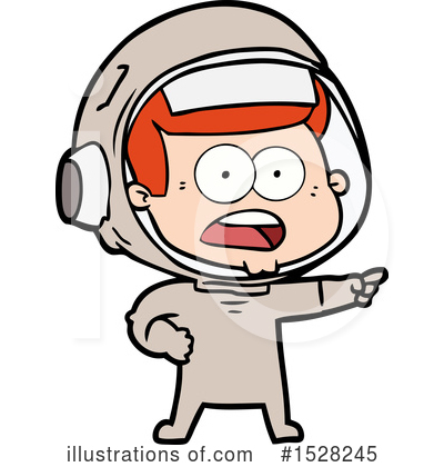 Royalty-Free (RF) Astronaut Clipart Illustration by lineartestpilot - Stock Sample #1528245