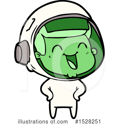 Royalty-Free (RF) Astronaut Clipart Illustration by lineartestpilot - Stock Sample #1528251