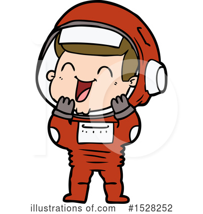 Royalty-Free (RF) Astronaut Clipart Illustration by lineartestpilot - Stock Sample #1528252