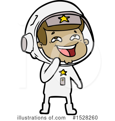 Royalty-Free (RF) Astronaut Clipart Illustration by lineartestpilot - Stock Sample #1528260