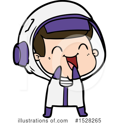 Royalty-Free (RF) Astronaut Clipart Illustration by lineartestpilot - Stock Sample #1528265