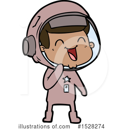 Royalty-Free (RF) Astronaut Clipart Illustration by lineartestpilot - Stock Sample #1528274