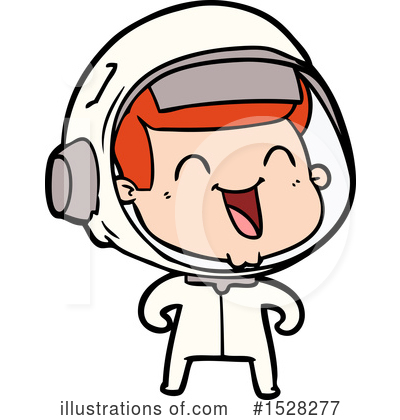 Royalty-Free (RF) Astronaut Clipart Illustration by lineartestpilot - Stock Sample #1528277
