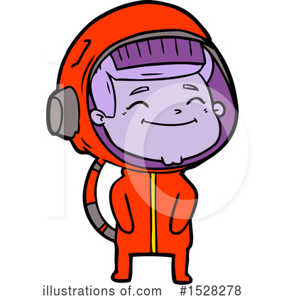Royalty-Free (RF) Astronaut Clipart Illustration by lineartestpilot - Stock Sample #1528278