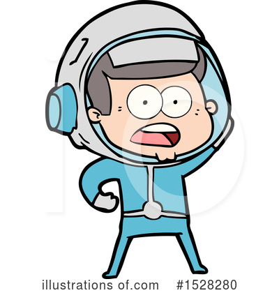 Royalty-Free (RF) Astronaut Clipart Illustration by lineartestpilot - Stock Sample #1528280
