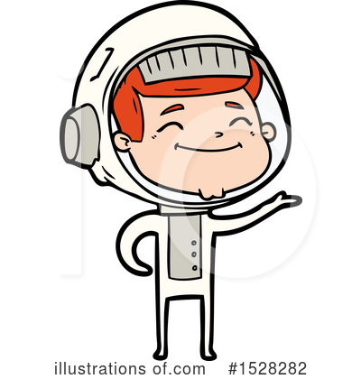 Royalty-Free (RF) Astronaut Clipart Illustration by lineartestpilot - Stock Sample #1528282