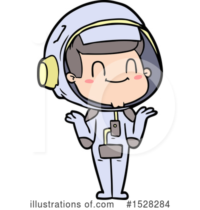 Royalty-Free (RF) Astronaut Clipart Illustration by lineartestpilot - Stock Sample #1528284