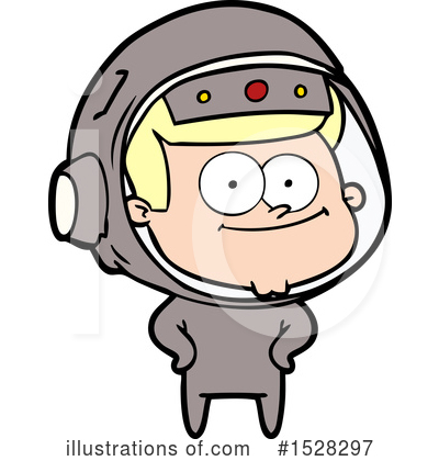 Royalty-Free (RF) Astronaut Clipart Illustration by lineartestpilot - Stock Sample #1528297