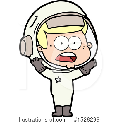 Royalty-Free (RF) Astronaut Clipart Illustration by lineartestpilot - Stock Sample #1528299