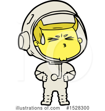 Royalty-Free (RF) Astronaut Clipart Illustration by lineartestpilot - Stock Sample #1528300