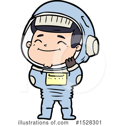 Royalty-Free (RF) Astronaut Clipart Illustration by lineartestpilot - Stock Sample #1528301