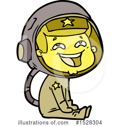Royalty-Free (RF) Astronaut Clipart Illustration by lineartestpilot - Stock Sample #1528304