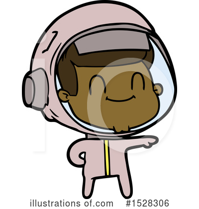 Royalty-Free (RF) Astronaut Clipart Illustration by lineartestpilot - Stock Sample #1528306