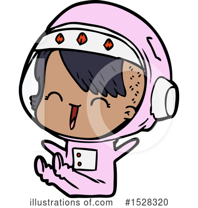 Royalty-Free (RF) Astronaut Clipart Illustration by lineartestpilot - Stock Sample #1528320